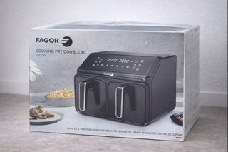 Freidora Aire Fagor Doble 8L Nueva