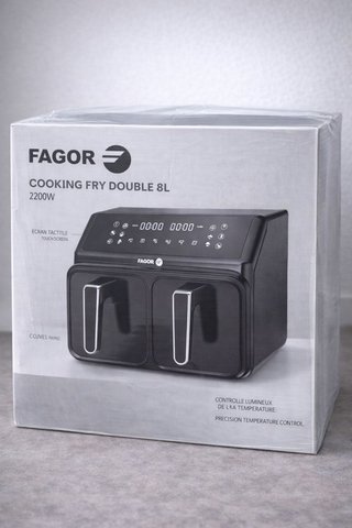 Freidora Aire Fagor Doble 8L Nueva