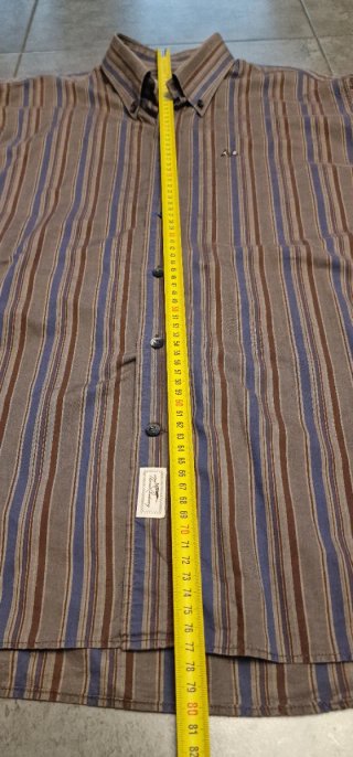 Camisa Thomas Burberry manga larga rayas Talla XL