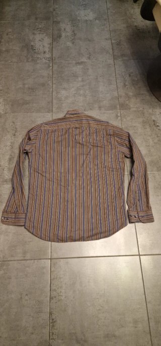Camisa Thomas Burberry manga larga rayas Talla XL