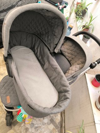Carrito para bebé 3 en 1 Kikkaboo