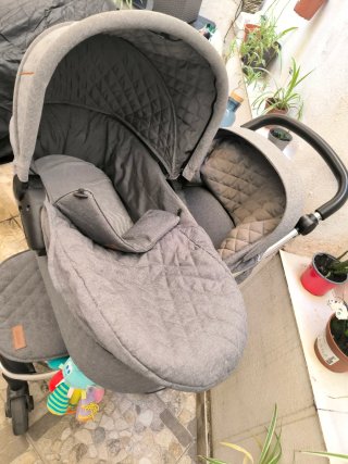 Carrito para bebé 3 en 1 Kikkaboo