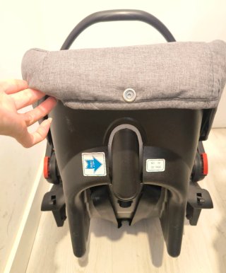 Carrito para bebé 3 en 1 Kikkaboo