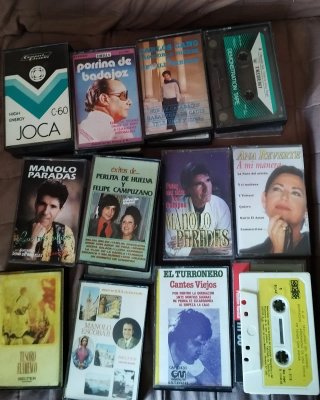 185 Cintas Cassette Música Antigua Flamenco Sevill