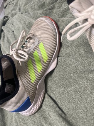 Zapatillas Adidas Blancas y Verdes