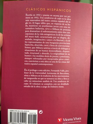 Tres sombreros de copa