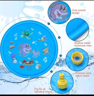 Piscina hinchable infantil con chorros