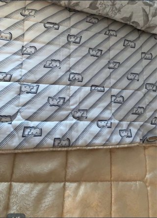 Edredón beige satin Reig Marti