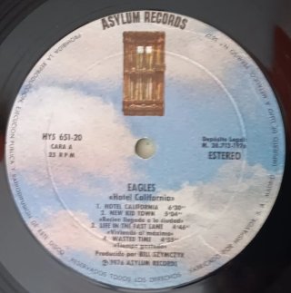 Eagles - Hotel California Vinilo LP