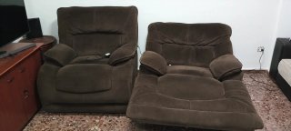 Sillón Eléctrico Marrón