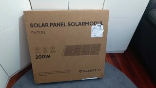 Panel Solar Bluetti PV200 200W Nuevo sin abrir.