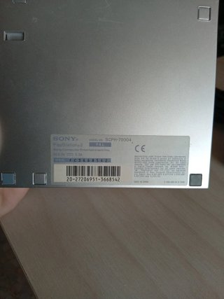 PS2 Slim Argento - Per riparazione o ricambi