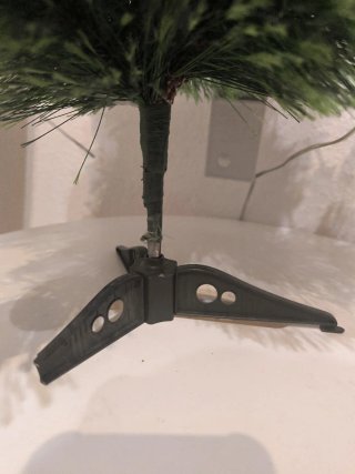 Árbol de Navidad Pequeño con Bolas y Luces