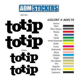 Kit adesivi stickers Totip
