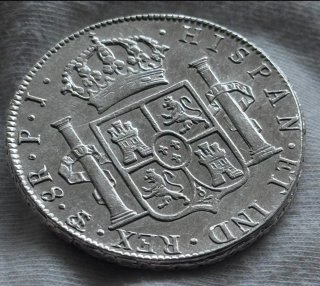 8 Reales 1808 Argento - Carlo III