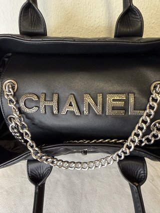 Bolso Chanel Negro Matelassé