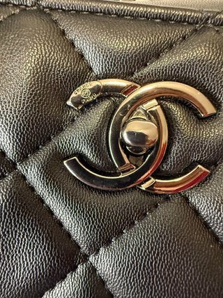 Bolso Chanel Negro Matelassé