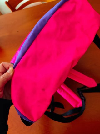 Zainetto Bianchi Fluo con Ragnatela