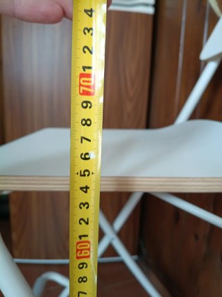 Silla plegable moderna