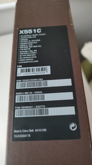 Computer ASUS Marrone