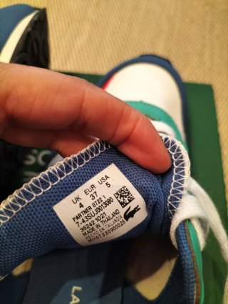 Deportivas Lacoste Talla 37 Nuevas