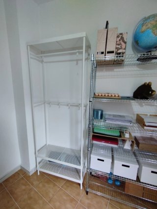 Perchero zapatero MACKAPÄR IKEA blanco