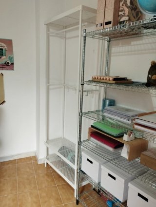 Perchero zapatero MACKAPÄR IKEA blanco