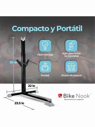 Soporte Bicicleta Vertical Bike Nook Pro