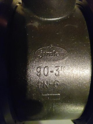 3" Llave de paso Jimten 90-3 PN-6