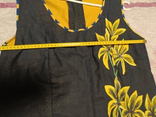 Traje Flamenca Azul y Amarillo Talla 42/ 44