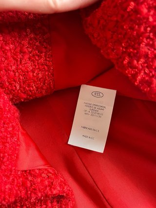 Chaqueta Purificación García Roja