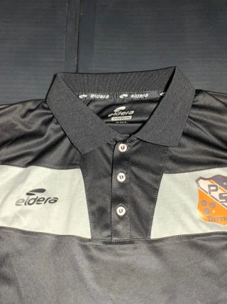 Polo Deportivo Eldera Negro y Blanco
