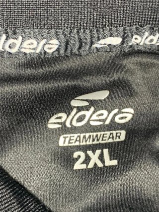 Polo Deportivo Eldera Negro y Blanco