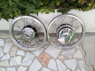 Ruedas Akront Bultaco Carreras MK2