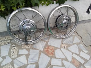 Ruedas Akront Bultaco Carreras MK2