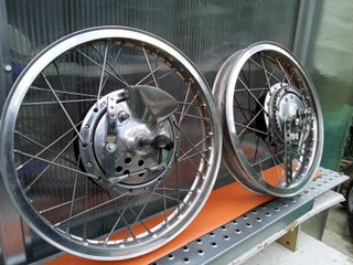 Ruedas Akront Bultaco Carreras MK2