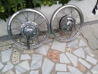 Ruedas Akront Bultaco Carreras MK2