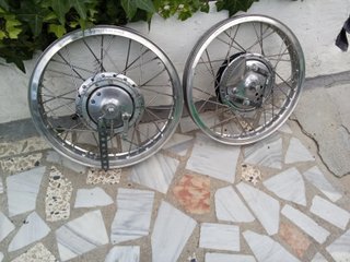 Ruedas Akront Bultaco Carreras MK2