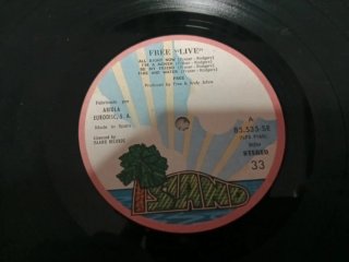 Vinilo Free Live! Hard Rock