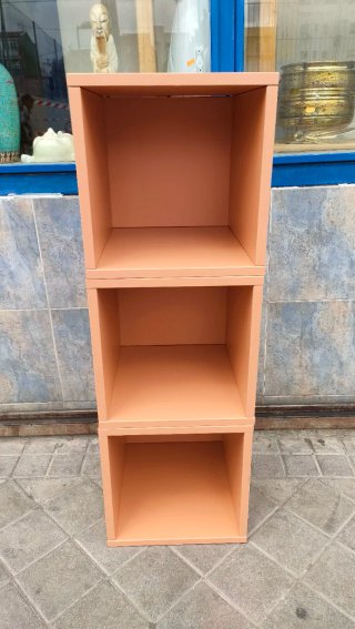 Estantería cubo EKET IKEA color naranja 640513971