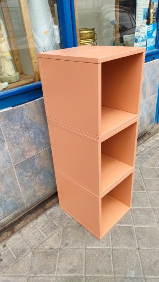 Estantería cubo EKET IKEA color naranja 640513971
