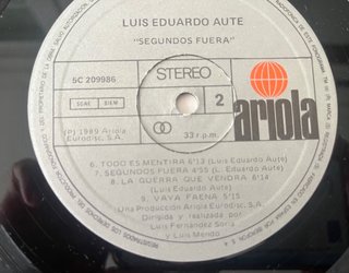 Vinilo Joaquin Sabina Hotel, Dulce Hotel