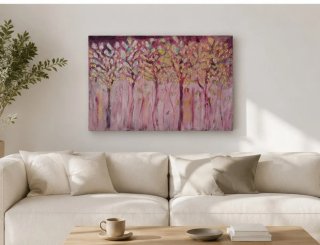Cuadro original pintado a mano 50x70 Acrílico