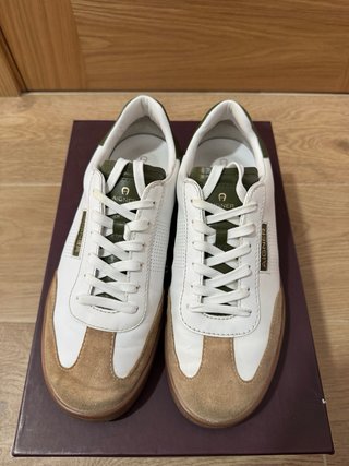 Zapatillas Aigner Blancas y Verdes Talla 41