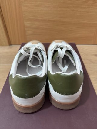 Zapatillas Aigner Blancas y Verdes Talla 41