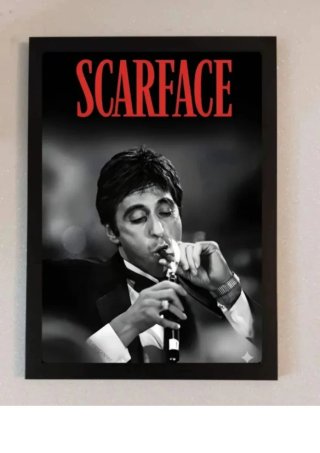 Quadro Scarface con Al Pacino