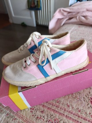 Zapatillas El Ganso T-39 Unisex Rosa/Azul