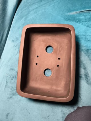 Maceta Bonsai Terracota sin esmaltar