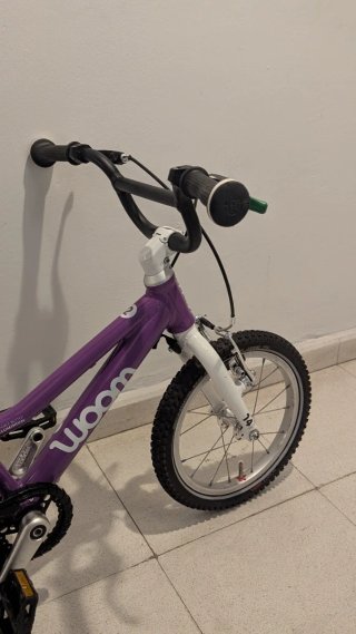 Bicicleta Woom 2 Morada