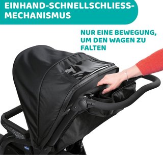 Silla de Paseo Chicco Activ3 tres ruedas 0 - 22 kg